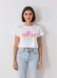 T-shirt blanc ONLY femme