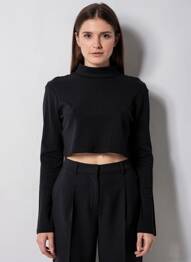 T-shirt noir ONLY femme