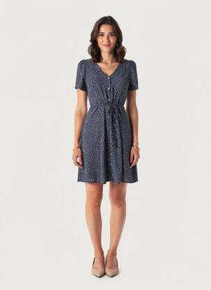 Robe courte bleu ONLY femme