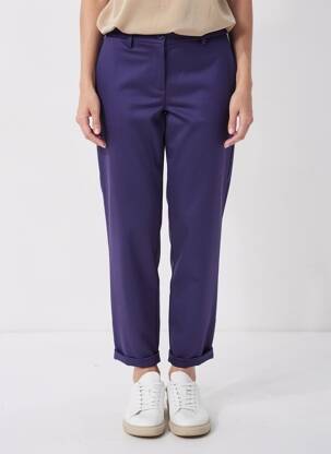 Pantalon chino violet IMPERIAL femme