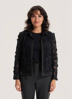 Veste chic noir TWINSET femme