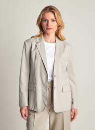 Veste casual beige PLEASE femme