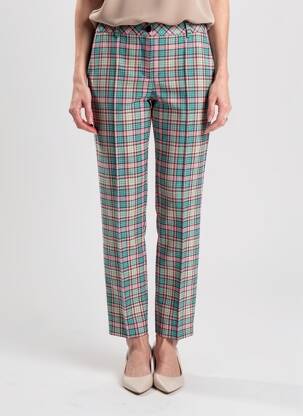 Pantalon droit rose MOSCHINO femme