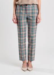 Pantalon droit rose MOSCHINO femme