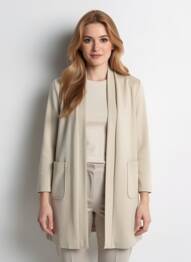 Veste casual beige SUMMUM femme