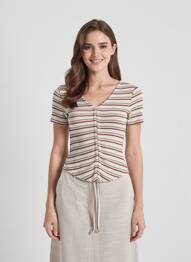 T-shirt vert ONLY femme