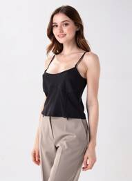 Débardeur noir TALLY WEIJL femme