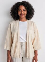 Gilet manches courtes gris STREET ONE femme