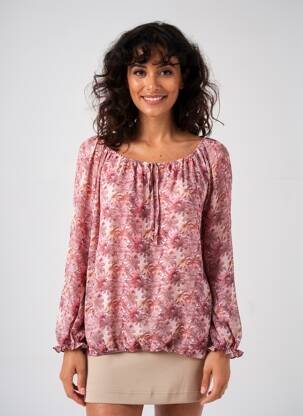 Chemisier rose ZABAIONE femme