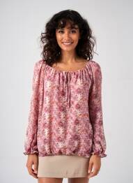 Chemisier rose ZABAIONE femme
