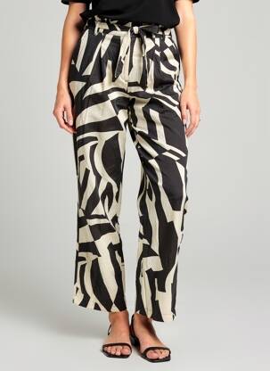 Pantalon droit noir VILA femme