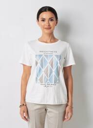 T-shirt beige STREET ONE femme