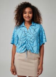 Blouse bleu ONLY femme