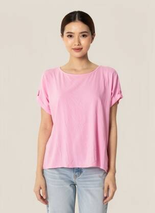T-shirt rose TOM TAILOR femme