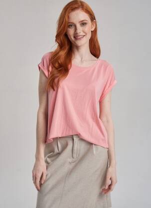 T-shirt rose VERO MODA femme
