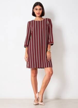 Robe courte rose VERO MODA femme