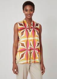 Chemisier orange AMELIE & AMELIE femme
