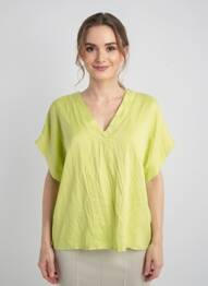 Blouse jaune BELLITA femme