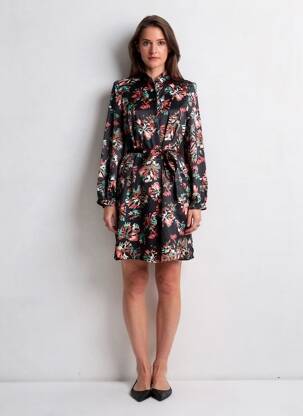 Robe courte noir VERO MODA femme