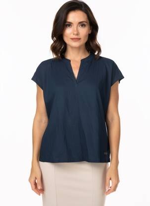 Top bleu STREET ONE femme