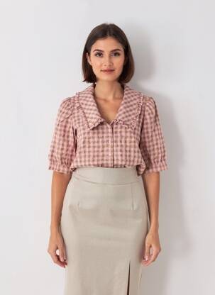 Blouse rose ONLY femme