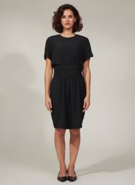 Robe mi-longue noir MOLLY BRACKEN femme