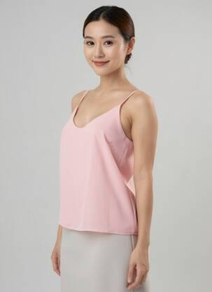 Top rose BELLITA femme