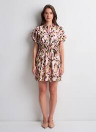 Robe courte rose VERO MODA femme