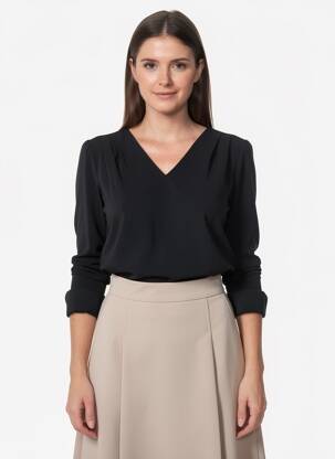 Chemisier noir VERO MODA femme