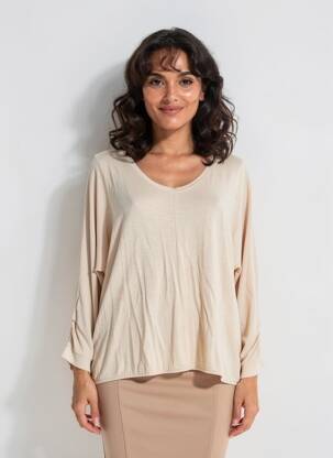 T-shirt beige STREET ONE femme