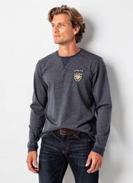 T-shirt bleu PETROL INDUSTRIES homme
