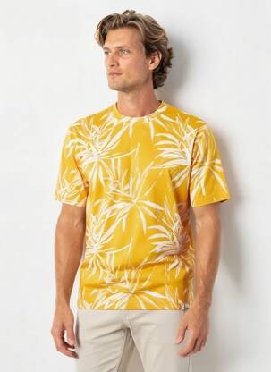 T-shirt bleu JACK & JONES homme