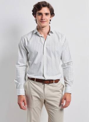 Chemise manches courtes vert JACK & JONES homme
