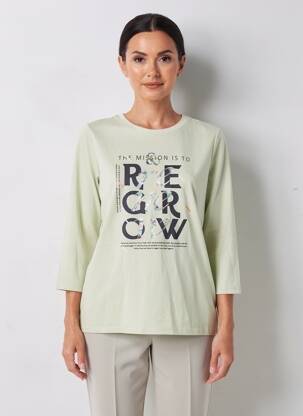 T-shirt vert S.OLIVER femme