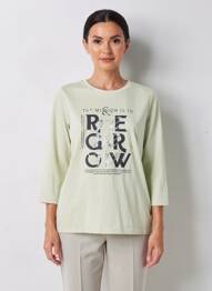 T-shirt vert S.OLIVER femme