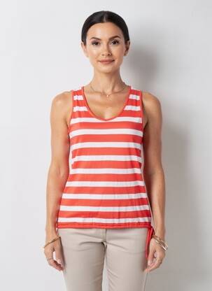 T-shirt rouge STREET ONE femme
