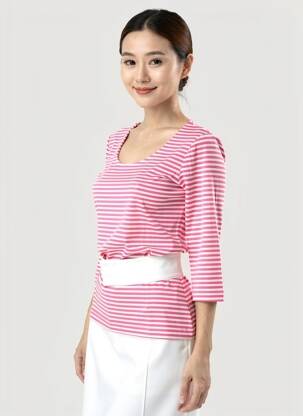 T-shirt rose STREET ONE femme