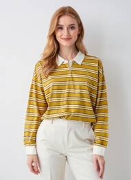 Polo jaune ONLY femme