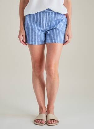 Short bleu STREET ONE femme