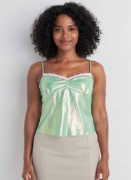 Débardeur vert OGL femme