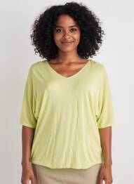 Chemisier jaune BELLITA femme
