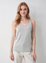 Débardeur gris ONLY femme