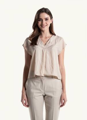 Chemisier beige ONLY femme