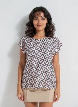 T-shirt multicolore MORE & MORE femme