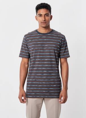 T-shirt bleu JACK & JONES homme
