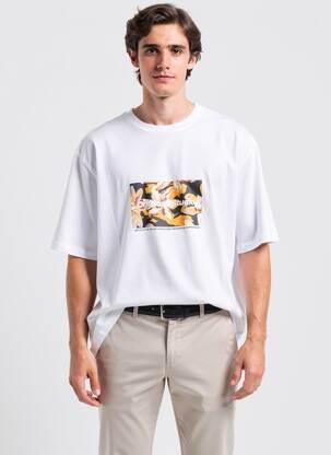 T-shirt blanc JACK & JONES homme