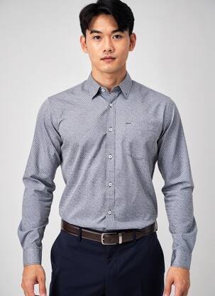 Chemise manches longues bleu PETROL INDUSTRIES homme