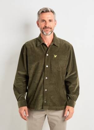 Chemise manches longues vert LYLE & SCOTT homme