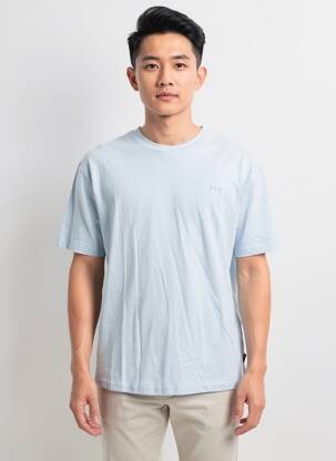 T-shirt bleu JACK & JONES homme