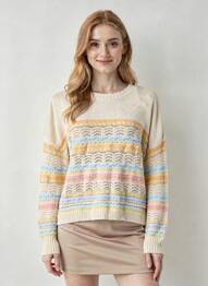 Pull beige ONLY femme
